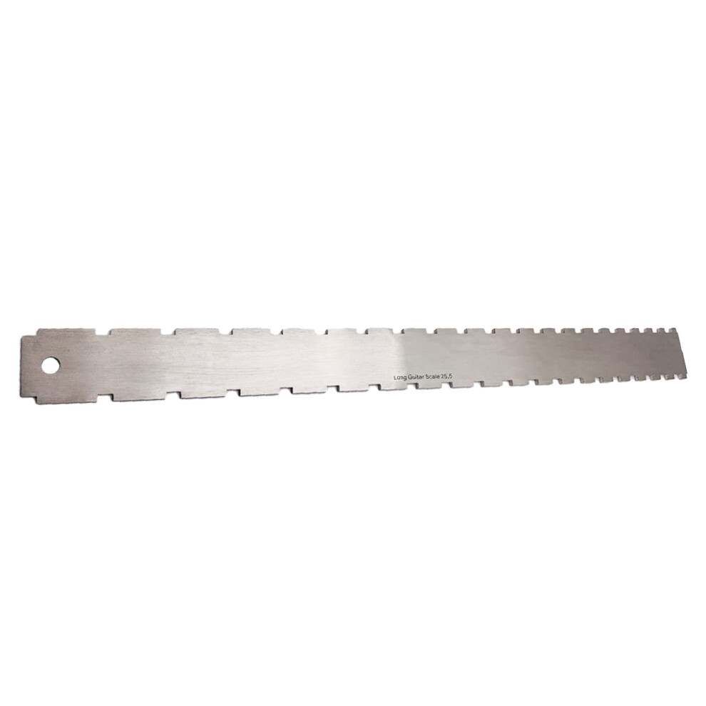 Guitar Notched Ruler Guitars Necks Gauge Straight Edge Tool Bass Fret-image-OPC-PK98MRB-NEW