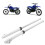 Pair of Front Fork Shocks Suspension Set 10