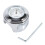 7/8" 1" Motorcycle Handlebar Mount Thermometer 1