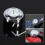 7/8" 1" Motorcycle Handlebar Mount Thermometer 10