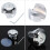 7/8" 1" Motorcycle Handlebar Mount Thermometer 15