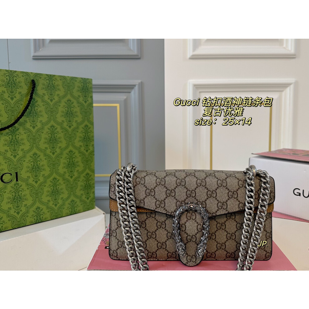 Women's handbags Gucci Handbags Crossbody Bags Chain Bags Light Luxury Classic Vintage