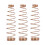180pcs Brass Piano Coupling Spring For Piano Tuner Kit 1in 6