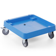 Carrello per il trasporto dei cestelli della lavastoviglie, 7 cestelli, 50x50 cm - Hendi 877173