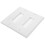 Wall Cable Pass Through Socket Panel 11.50x11.50x1.00cm 8