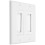 Wall Cable Pass Through Socket Panel 11.50x11.50x1.00cm 11