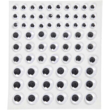 Embellissement - pequeno acessório de decoração - padrão para colar Creativ - 100263 - Olhos esbugalhados