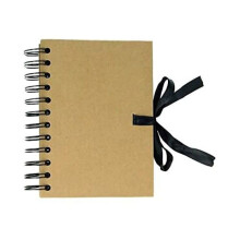 Álbum de scrapbooking - Artemio - 11007024 - A6 - 40 páginas - Bege - Espirais