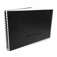 Luonnoslehtiö - Royal Talens Amsterdam - A4 - 30 sivua - 250g/m² - Musta