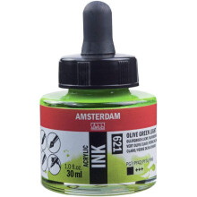 Akkryyli-inssi Amsterdam 30ml vaaleanoliivinvihreä
