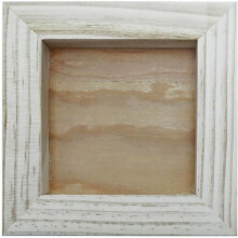 Raw wood frame - ARTEMIO - 15 x 15 cm - Beige