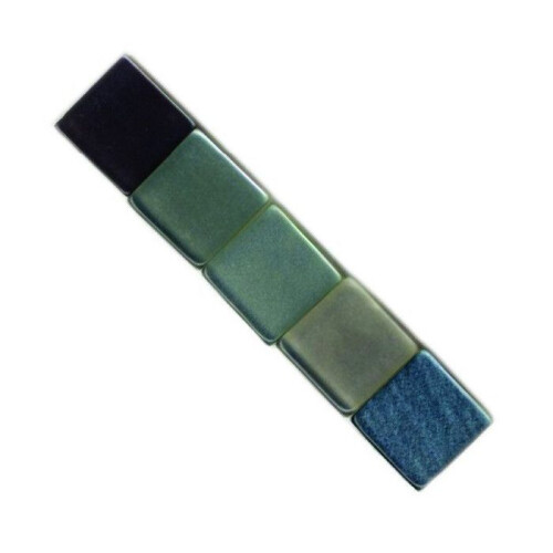 SET MOSAICO GLOSSY SILVER GHIACCIO - 10 MM