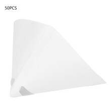 50pcs 100 Mesh Paper Paint Strainer Conical Fine
