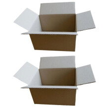 50 pequeñas cajas de cartón 16 x 12 x 11 cm