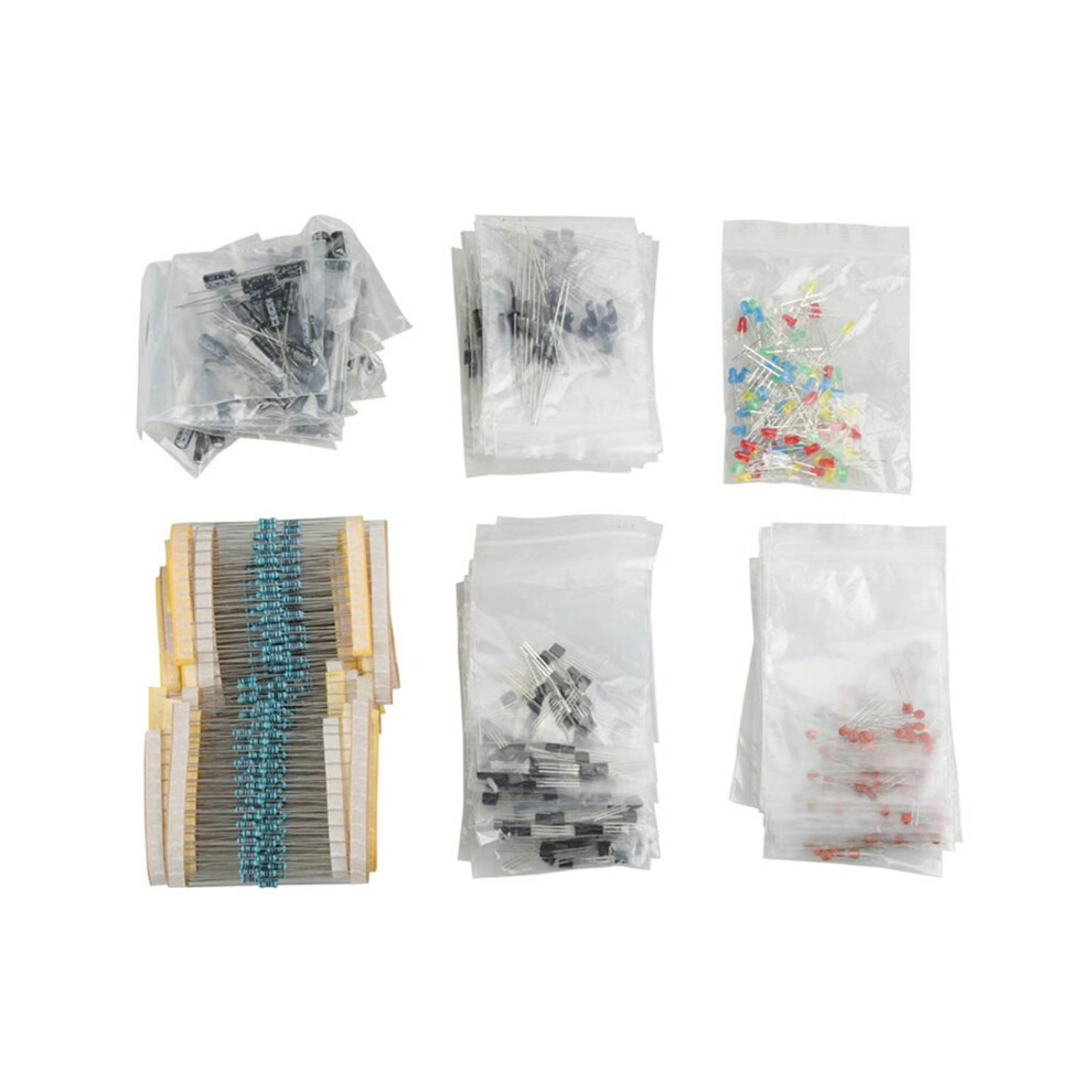 Electronic Components Set LED Diodes Transistor