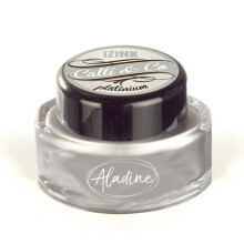 Kalligrafiamuste - ALADINE - Hopea - 15 ml - Pearly - Vaalea vakaa