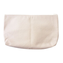 Flache Baumwolltasche 19x29cm Ecru