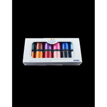 Stickgarn - BROTHER - ETS12 - 12 Farben - 300 Meter - 100 % Polyester