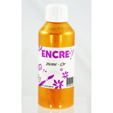 Encre à Dessiner - OZ INTERNATIONAL - Or - 250 ml - Transparente - Intense