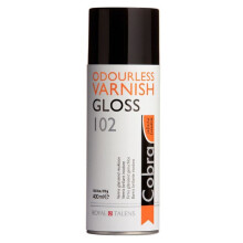 Bombe de vernis - Brillant - Peinture à l'huile - 400ml - Cobra
