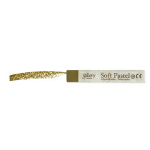 MUNGYO Soft Pastel Square 6 x Olive Green Yellowish