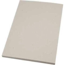 Cartão cinza, folha 25x35 cm, esp. 1,3 - 1,5 mm, 10fls, 1000 gr
