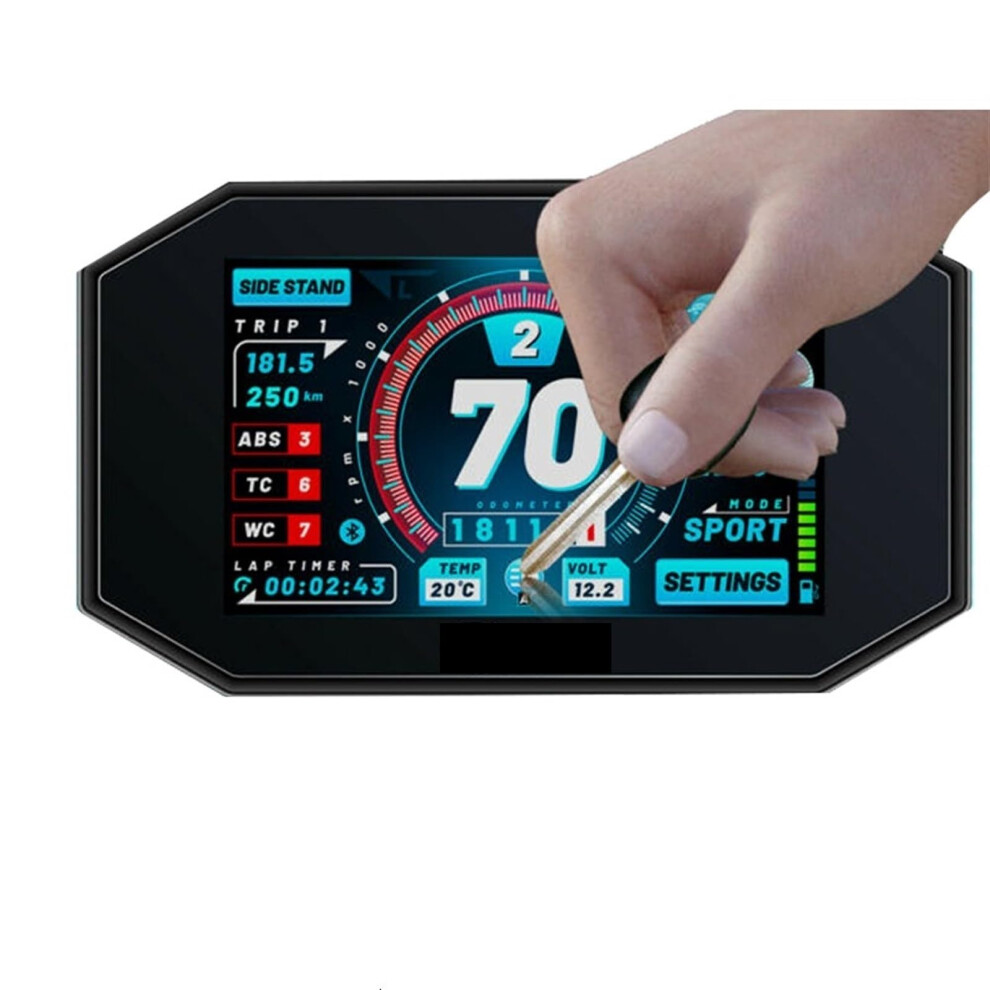 Kratzschutzfolie Screen Protector Dashboard Film Instrument Cluster Scratch Protection For Adv350 Adv160 2 Sets 6482260333953