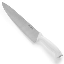 Coltello da chef universale HACCP 385 mm - bianco - HENDI 842751