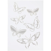 Schablone A4 Schmetterling - 1 Stk.