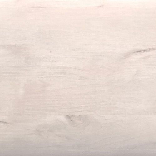 60 x 60 cm high table - Round model white oak bosco leg 1
