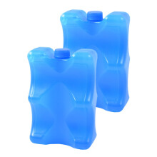2pcs Reusable Breast Milk Ice Pack Bottles for Milk Preservation Insulated Cooler Bags, BPA-Free, Durable Design