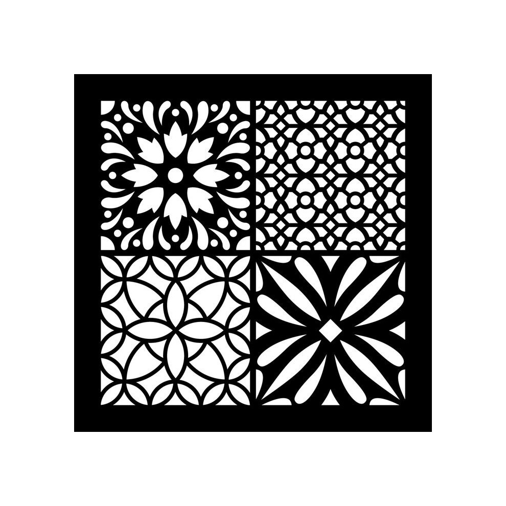 Stencil 30X30cm Cement Tile 2 5414135024872