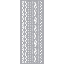 Schablone Deco 15x40 cm Peruanisch