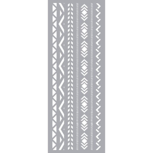 Schablone Deco 15x40 cm Peruanisch