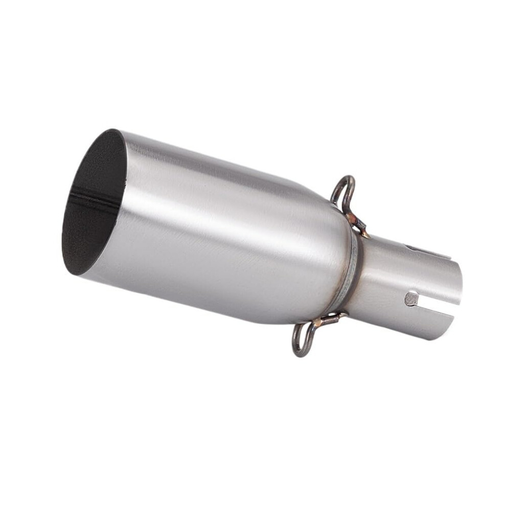 Adjustable Muffler Silencer For Motorcycle Exhaust Pipe 28-45Mm Adapter With 51Mm Middle Link Pipe Various Sizes Color 33Mm-51Mm 6038364013590