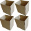 6 caixas de embalagem 20 x 15 x 11 cm 1