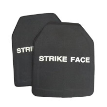 NIJ Level IIIA Bulletproof Plate Insert - Lightweight PE Ballistic Protection for Tactical Vest and Backpack, 2 Pieces