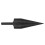 Black Triangle Shank Firewood Split Drill Bit Chop 3