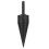 Black Triangle Shank Firewood Split Drill Bit Chop 4