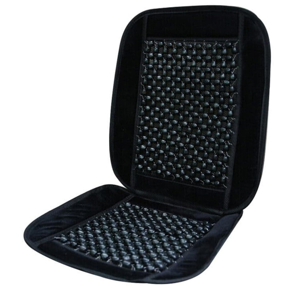 Beads Car Seat Cover Breathable Waxed Beads Cushion Universal Fit Massaging Cooling Seat Protector For Cars 6482260334349
