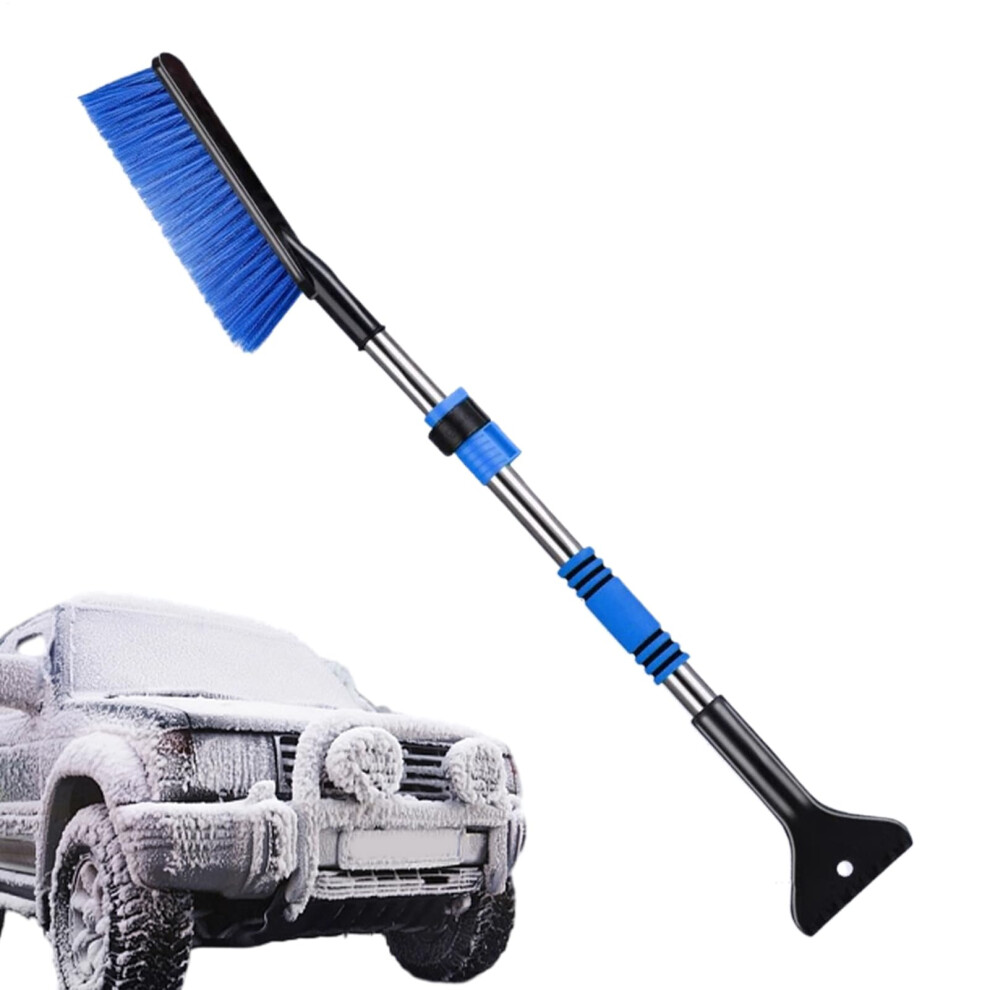 Car Windshield Ice Scraper With Snow Brush, Ergonomic Foam Grip, 230G, Compatible With Cars, Suvs, Trucks, Rvs Blue 6447073318016