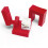 Sushi Mould - RICE CUBE - Red - Plastic - 1 piece - Contemporary design 4
