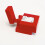 Sushi Mould - RICE CUBE - Red - Plastic - 1 piece - Contemporary design 2