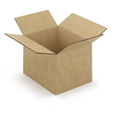 Caja de embalaje 25 x 25 x 20 cm - Doble canalización