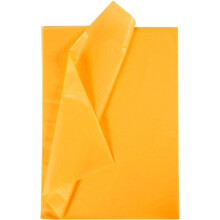 Tissue paper - 50 x 70 cm - 25 sheets Yellow