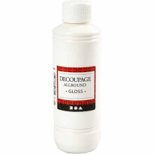 Glänzender Serviettenlack - 250 ml - Serviettentechnik - Gemischt
