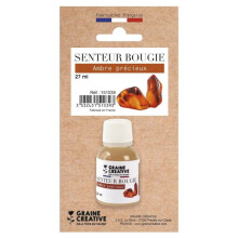 Duft für Kerzen - GRAINE CREATIVE WIR HABEN TALENT - Kostbares Amber - 27 ml