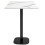 60 x 60 cm high table - Round model in white marble 1