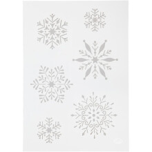 Pochoir A4 Flocons - 1 Stk.