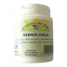 Vernis colle - PW - 250 ml - Transparent - Brillant - Serviettage